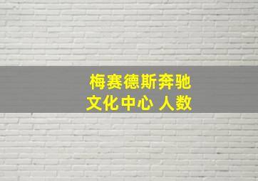 梅赛德斯奔驰文化中心 人数